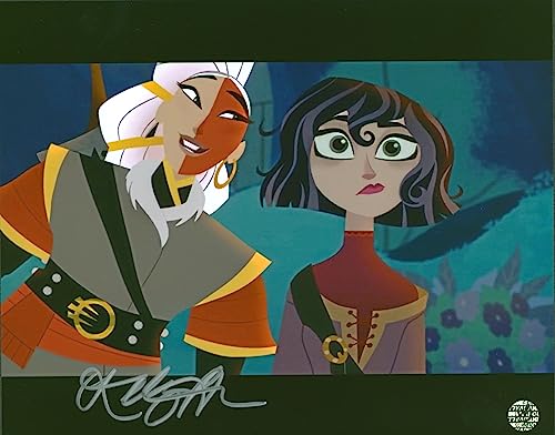 Kelly Hu Rapunzel's Tangled Adventure Authentic Signed 8x10 Photo Wizard World