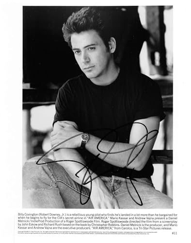 Robert Downey Jr. Air America Authentic Signed 8x10 Photo PSA/DNA #AN43142