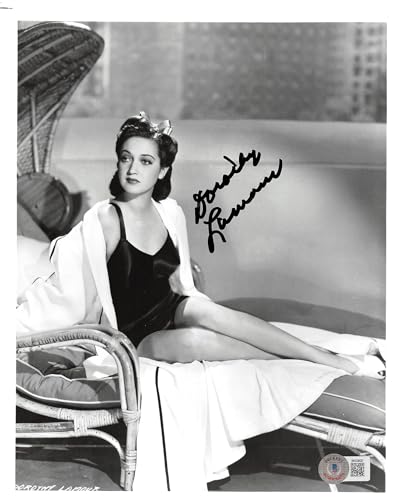 Dorothy Lamour The Fleet's In Authentic Signed 8x10 Photo BAS #BK03820
