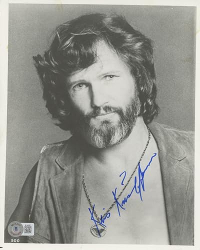 Kris Kristofferson Blade Authentic Signed 8x10 Photo Autographed BAS #BL44587