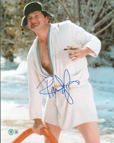 Randy Quaid Christmas Vacation Authentic Signed 11x14 Vertical Photo BAS Witness