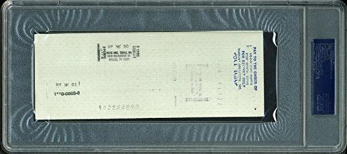 Ben Hogan Authentic Signed 3X8.25 April 1990 Check Autographed PSA/DNA Slabbed