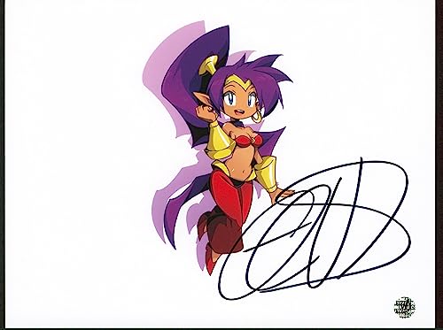 Cristina Vee Shantae Authentic Signed 8.5x11 Photo Wizard World #022425