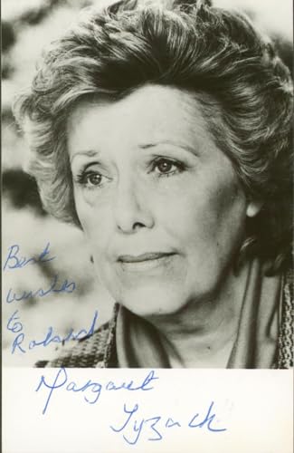 Margaret Tyzack Clockwork Orange "Best Wishes" Signed 3.5x5.5 Photo BAS #BM03257