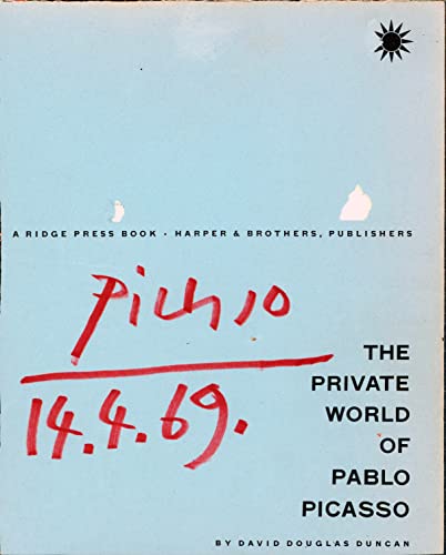 Pablo Picasso "14.4.69" Authentic Signed 8x10 Book Title Page BAS #AB14164