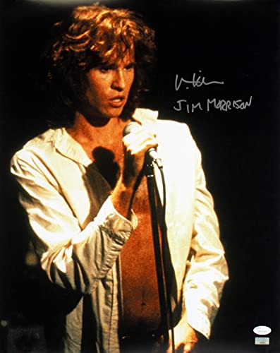 Val Kilmer The Doors "Jim Morrison" Authentic Signed 16x20 Photo JSA #WP515888