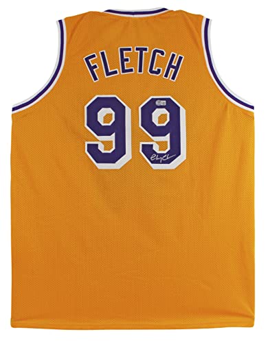 Chevy Chase Authentic Signed Yellow Fletch Jersey Autographed BAS Witnessed