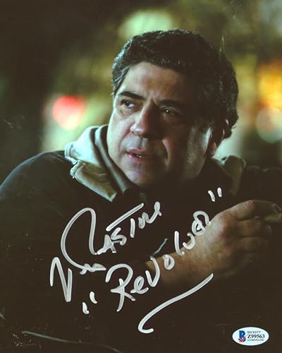 Vincent Pastore The Sopranos "Revolver" Authentic Signed 8x10 Photo BAS #Z99563