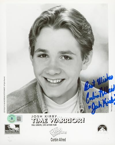 Corbin Allred Josh Kirby: Time Warrior! Authentic Signed 8x10 Photo BAS #BL96197