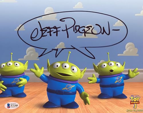 Jeff Pidgeon Toy Story Authentic Signed 8x10 Photo Autographed BAS #X71389