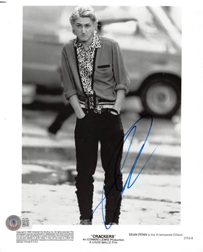 Sean Penn Crackers Authentic Signed 8x10 Photo Autographed BAS #BK03990