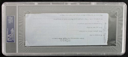 Thomas Huxley Authentic Signed 3.5X8.25 Cut Autographed PSA/DNA Slabbed