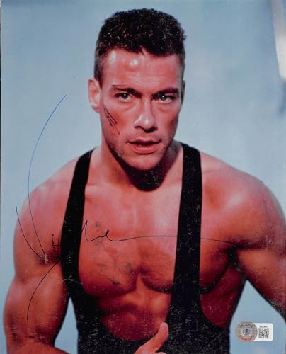Jean-Claude Van Damme Bloodsport Authentic Signed 8x10 Photo BAS #BK03847