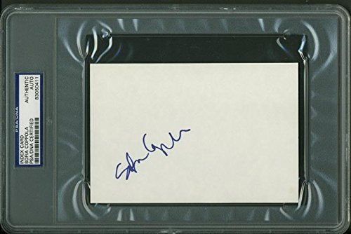 Sofia Coppola Authentic Signed 4X6 Index Card Autographed PSA/DNA Slabbed 3