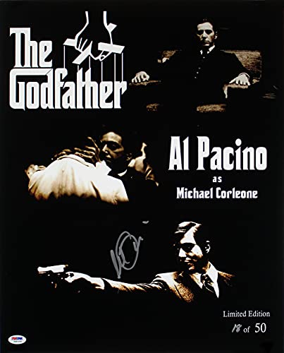 Al Pacino The Godfather Authentic Signed 16x20 Photo LE #18/50 PSA Itp #5A80096