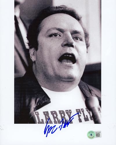 Larry Flynt Hustler Magazine Authentic Signed 8.5x11 Photo BAS #BG79198