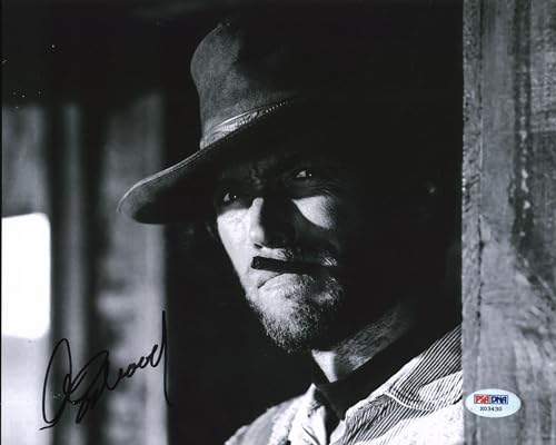 Clint Eastwood The Good, the Bad and the Ugly Signed 8x10 Photo PSA/DNA #X03430