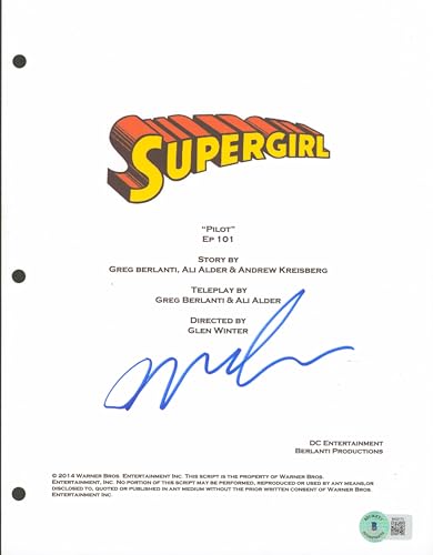 Mehcad Brooks Supergirl Authentic Signed Script Cover Autographed BAS #BK02173