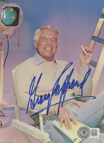 George Peppard Breakfast At Tiffany's Authentic Signed 5x7 Photo BAS #BK43331