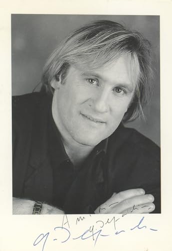 Gerard Depardieu Cyrano de Bergerac Authentic Signed 4x6 Photo BAS #BK43363