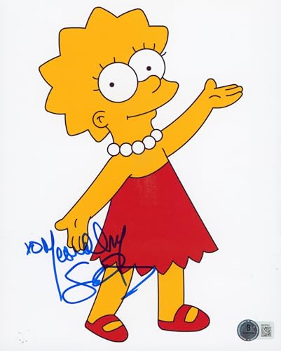 Yeardley Smith The Simpsons Authentic Signed 8x10 Photo Autographed BAS #BM38042