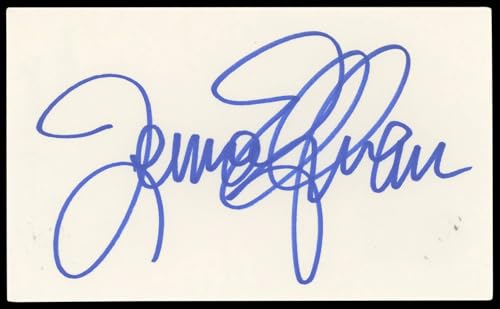 Jenna Elfman Dharma & Greg Authentic Signed 3x5 Index Card BAS #BN89153