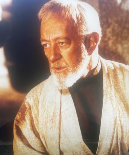 Alec Guinness Star Wars Authentic Signed 8x10 Obi-Wan Kenobi Photo BAS #BH78836