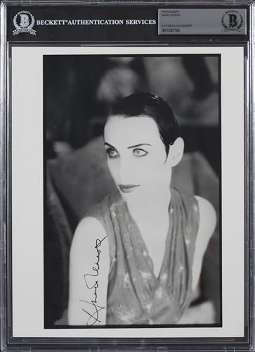 Annie Lennox Authentic Signed 8x10 Black & White Photo Autographed BAS Slabbed