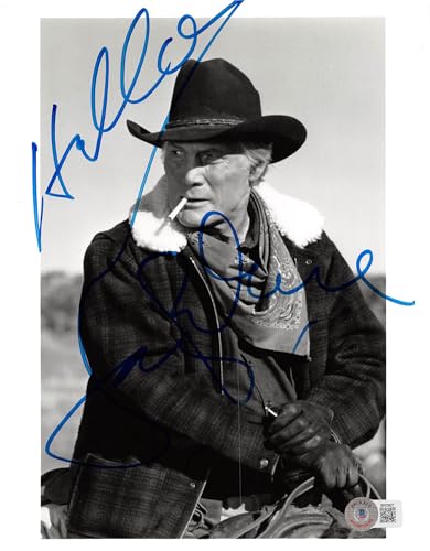 Jack Palance City Slickers Hello Authentic Signed 8x10 Photo BAS #BK03927