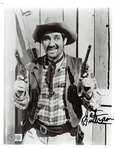 Pat Buttram Beyond the Purple Hills Authentic Signed 8x10 Photo BAS #BL44737