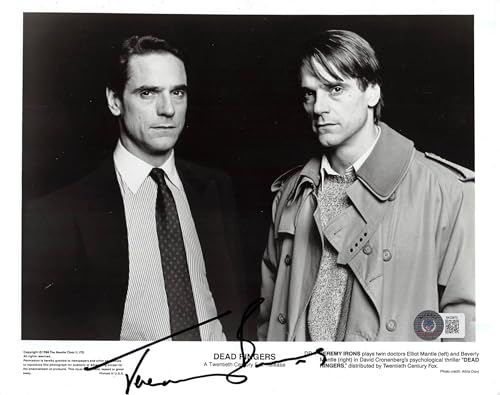 Jeremy Irons Dead Ringers Authentic Signed 8x10 Photo Autographed BAS #BK03870