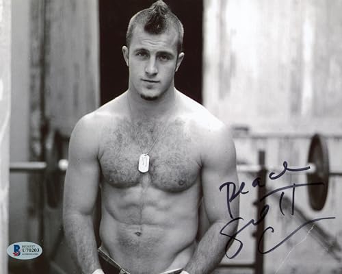 Scott Caan Ocean's 11 "Peace" Authentic Signed 8x10 Photo BAS #U70203