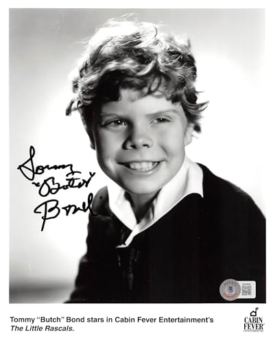 Tommy Bond The Little Rascals "Butch" Authentic Signed 8x10 Photo BAS #BK03836