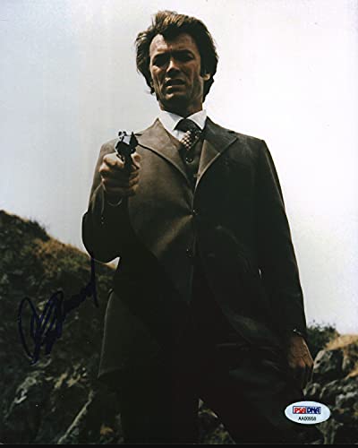 Clint Eastwood Dirty Harry Authentic Signed 8x10 Photo PSA/DNA #AA00958