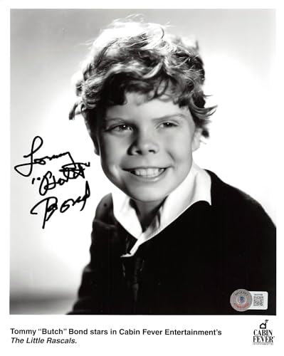 Tommy Bond The Little Rascals "Butch" Authentic Signed 8x10 Photo BAS #BK03789