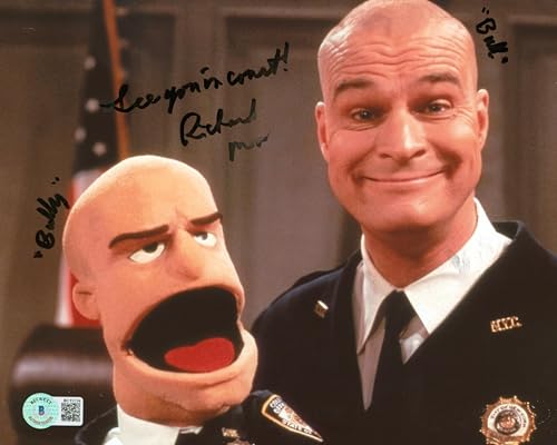 Richard Moll Night Court "See You In Court!" Signed 8x10 Photo BAS #BC13724