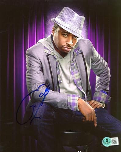 Eddie Griffin Malcolm & Eddie Authentic Signed 8x10 Photo BAS #BN77084