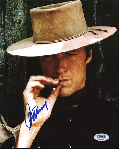 Clint Eastwood Hang 'Em High Authentic Signed 8x10 Photo PSA/DNA #AA00997