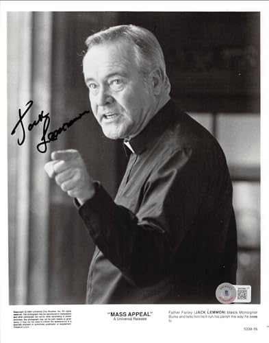 Jack Lemmon Mass Appeal Authentic Signed 8x10 Photo Autographed BAS #BK03984