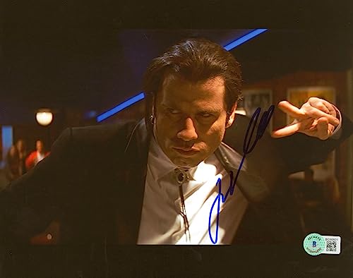 John Travolta Pulp Fiction Authentic Signed 8x10 Photo Autographed BAS #BG90801
