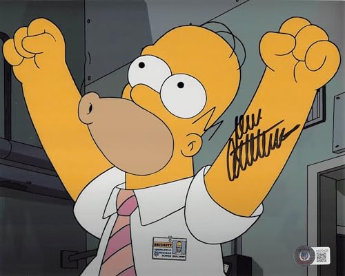 Dan Castellaneta The Simpsons Authentic Signed 8x10 Photo BAS #AD70435