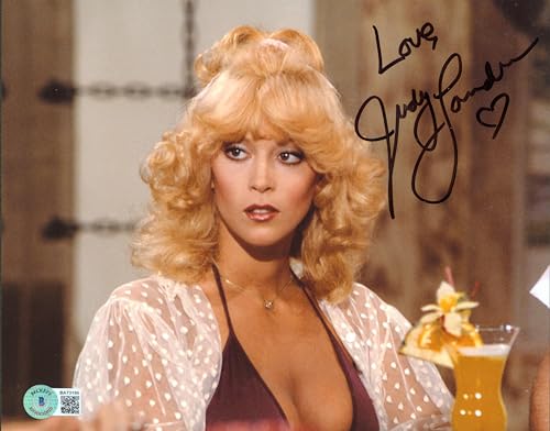 Judy Landers The Love Boat "Love" Authentic Signed 8x10 Photo BAS #BA73186