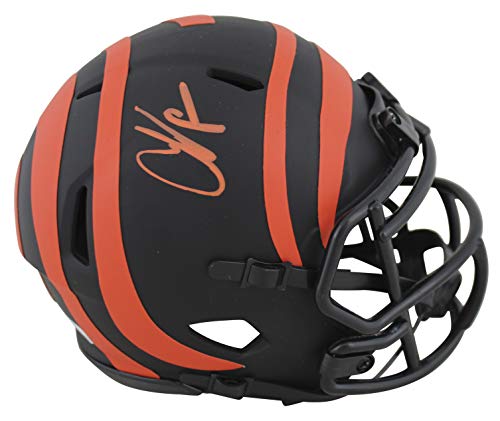 Bengals Chad Johnson Authentic Signed Eclipse Speed Mini Helmet JSA Witness