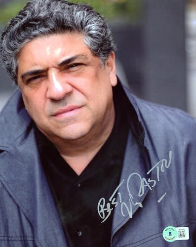 Vincent Pastore The Sopranos "Best" Authentic Signed 8x10 Photo BAS #BK02163