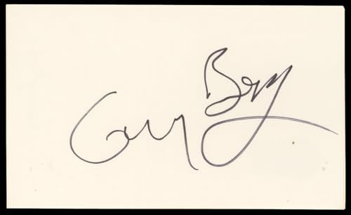 Gary Busey Point Break Authentic Signed 3x5 Index Card Autographed BAS #BN06394