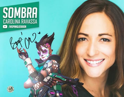 Carolina Ravassa Overwatch "Boop!" Authentic Signed 8x10 Photo Wizard World 1