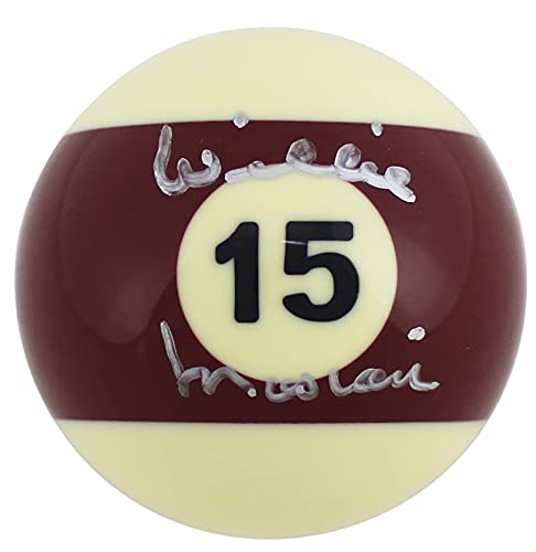Willie Mosconi Authentic Signed Billiards Pool #15 Ball Autographed PSA #Y43972
