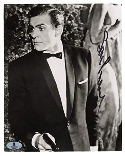 Sean Connery James Bond 007 Authentic Signed 8x10 Photo Autographed BAS #A02031