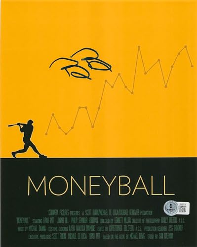 Billy Beane Moneyball Authentic Signed 8x10 Photo Autographed BAS #BN00116
