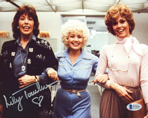 Lily Tomlin 9 to 5 Authentic Signed 8x10 Photo Autographed BAS #S72652